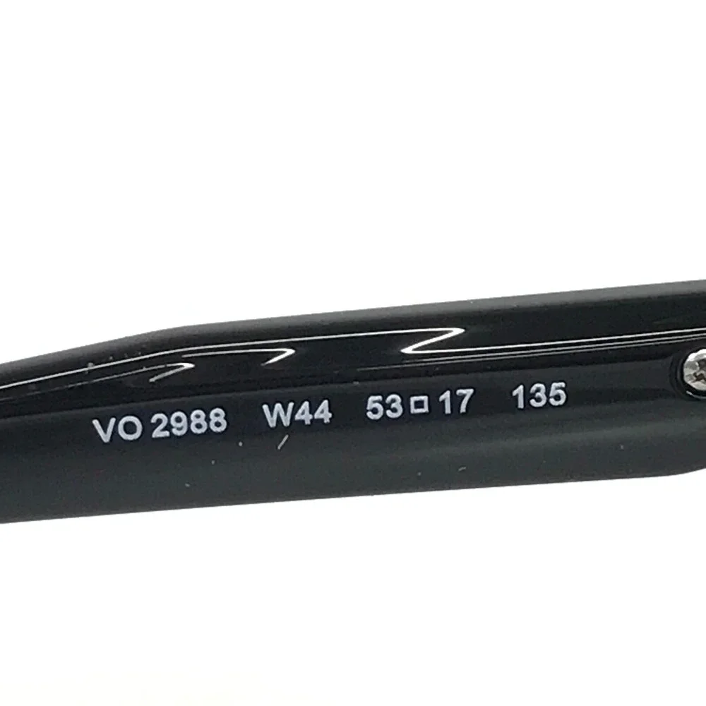 Vogue Eyeglasses Frames VO2988 W44 Black Round Cat Eye Full Rim 53-17-135